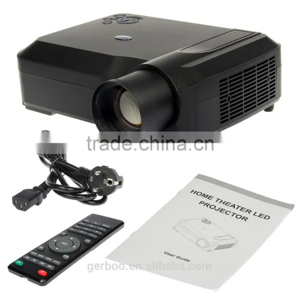 Home Theater High Brightness 3500Lumens Digital 1080P Cinema HD TV Video LCD LED 3D Projector photo-4