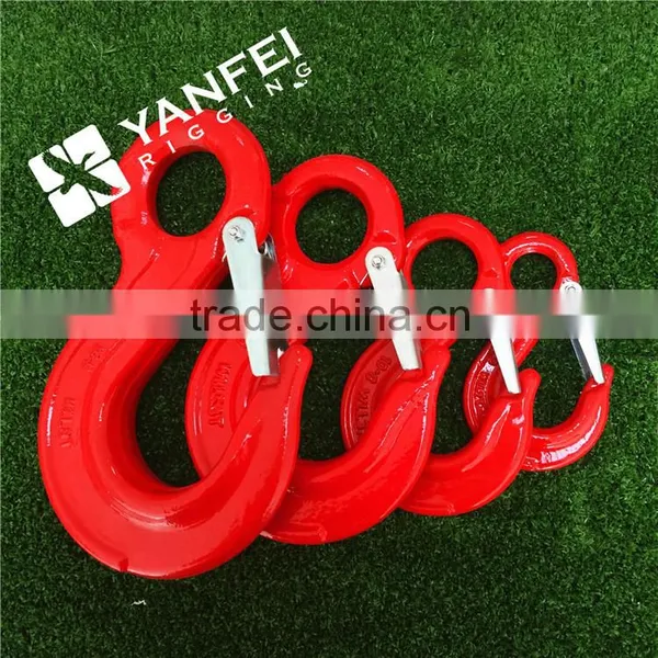 G80 Eye Sling Hooks With Safety Latch photo-4
