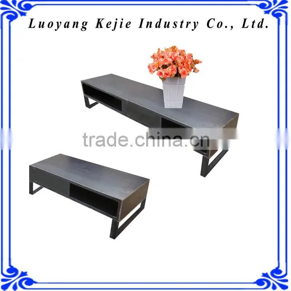 Latest Modern tv Stand Showcase Genuine Leather tv Stand China Factory tv Cabinet Supplier photo-5
