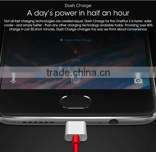 Original ONEPLUS 3 Three 5.5 Inch FHD Screen 6GB RAM 64GB ROM 4G LTE 64-Bit Qual Comm Snapdragon 820 Quad Core photo-4