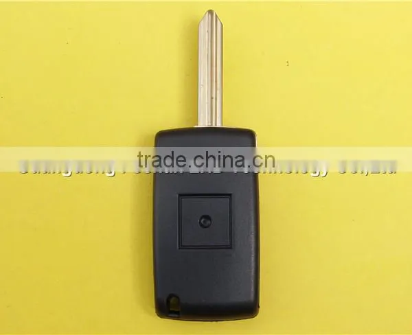 Keyless Entry Peugeot 2 Button Flip Remote Car Key Shell Cover Case photo-3