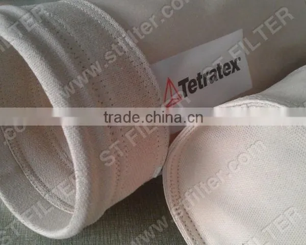 Fiberglass With PTFE Membrane Filter Bag,Dia150*1100mm photo-2