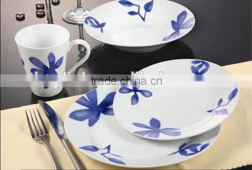 Round Porcelain Ware Dinner Set