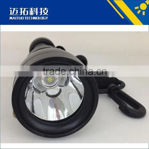 High Power 10Watt Aluminium Diving LED Flashlight Rechargeable Torch photo-2