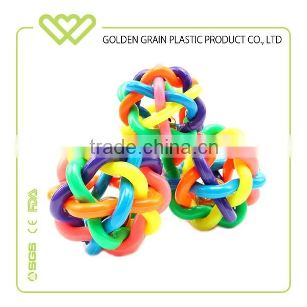Factoryl Wholesale Pastic Colour Small Bell Ball photo-2