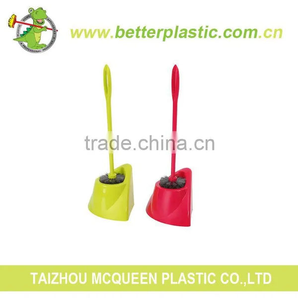 Hot Selling Bathroom Household Plastic Fashion Brush Holder Cleaning Toilet Brush Set photo-2