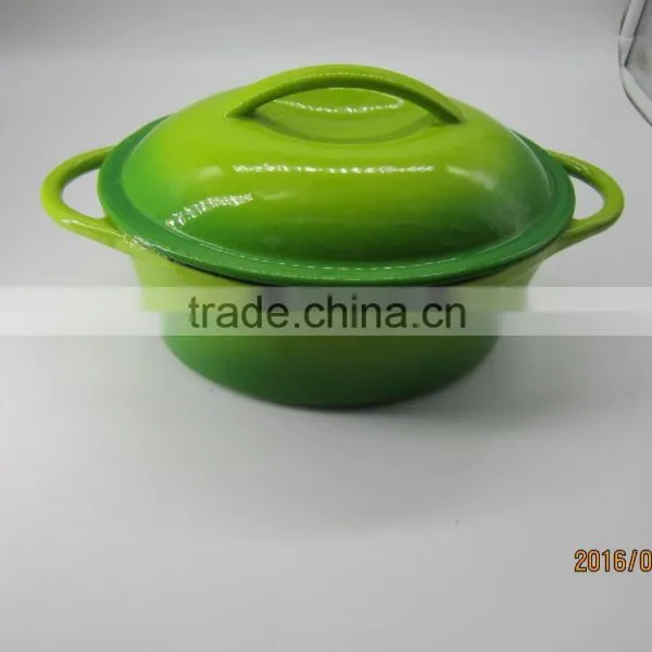 Cast Iron Oval Roaster, Cast Iron Roaster, Porcelain Enameled Cast Iron Cookwares, Cast Iron Enamel Coat Pots, Cast Iron Woks, photo-2