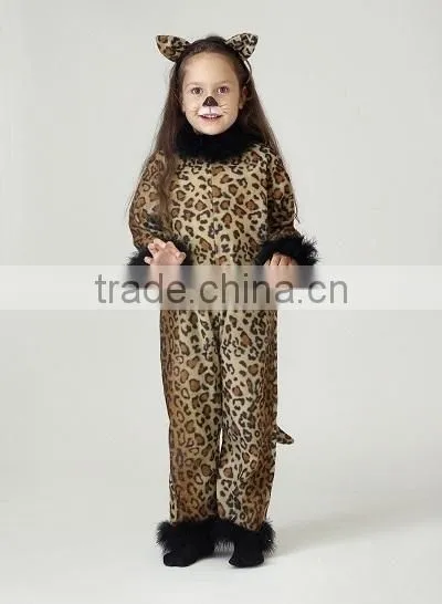Wholesale Fashion Leopard Skirt Dress Sexy Latex Catsuit Animal Costume for Girls photo-2