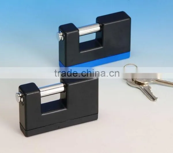 Lipson LS-202 Free Sample!Zinc Alloy Plastic Coated Rectangule Padlock photo-2