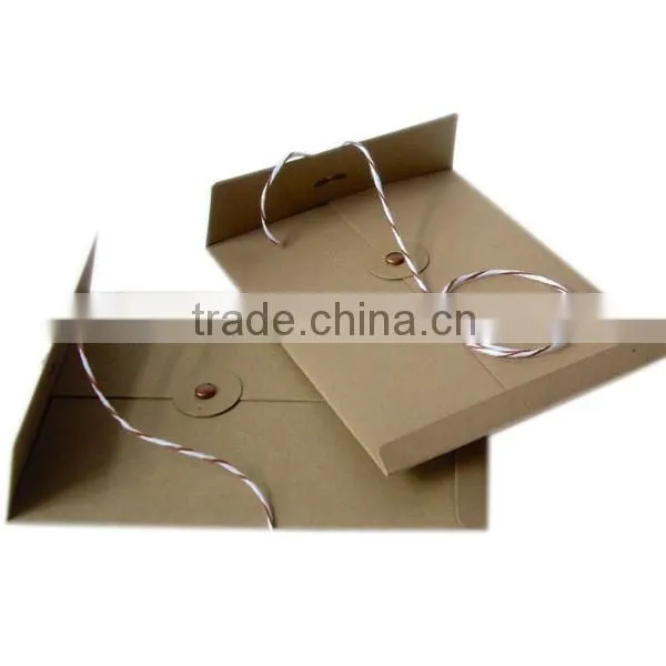 OEM Kraft Envelope With Button and String Closure photo-3