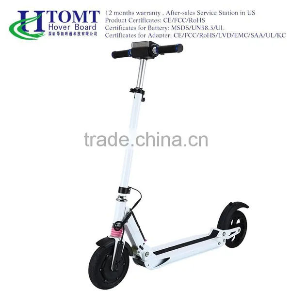 2016 New Product Carbon Fiber Electric Scooter, Fodable Electric Kick Bike, Two Wheel Electric Fodable Kick Scooter photo-2