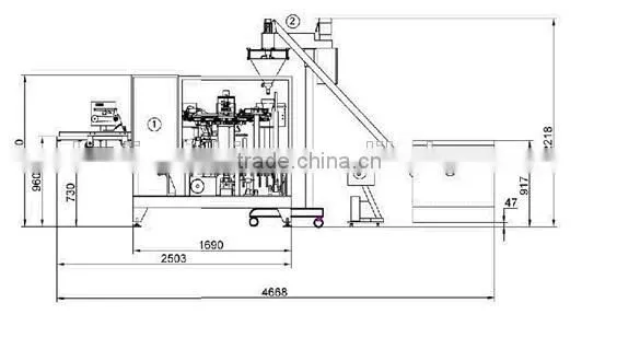 Milk Powder Premade Nice Pouch Packing Machine Unit photo-4