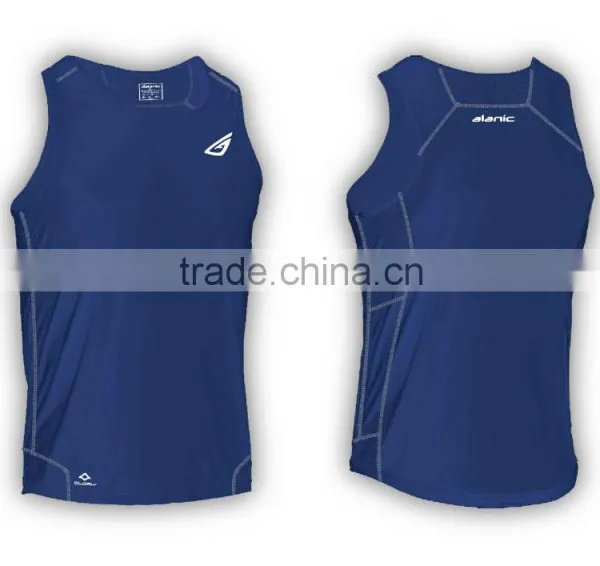 Mens Basic Mesh Panel Tank Top photo-2