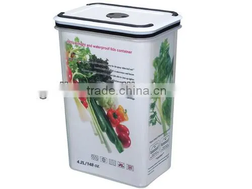 6pcs Plastic Food Stacked Container GL9010-B photo-2