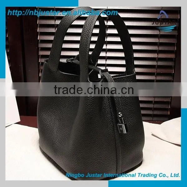China Hot Selling PU Leather Cute Design Cheap Elegance Tote Hand Bag for Women photo-5