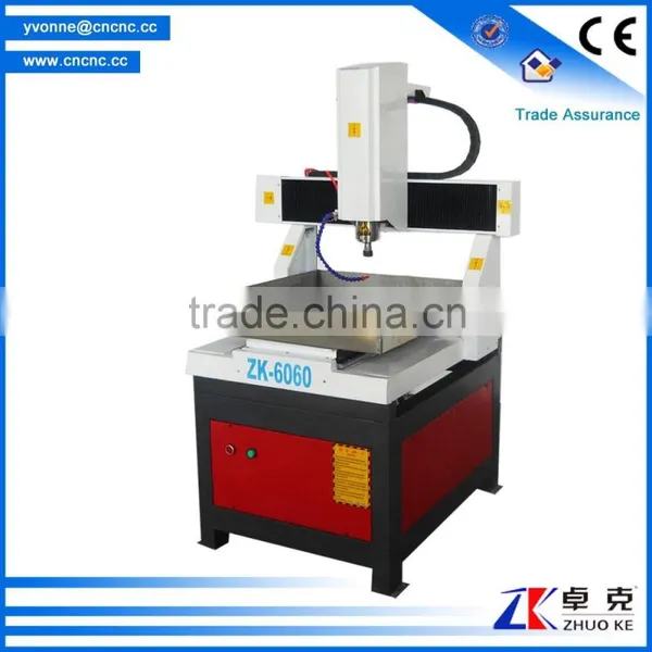 Working Table Moving DSP Controller Mini Milling Machine For Metal ZK-6060 600*600mm photo-2