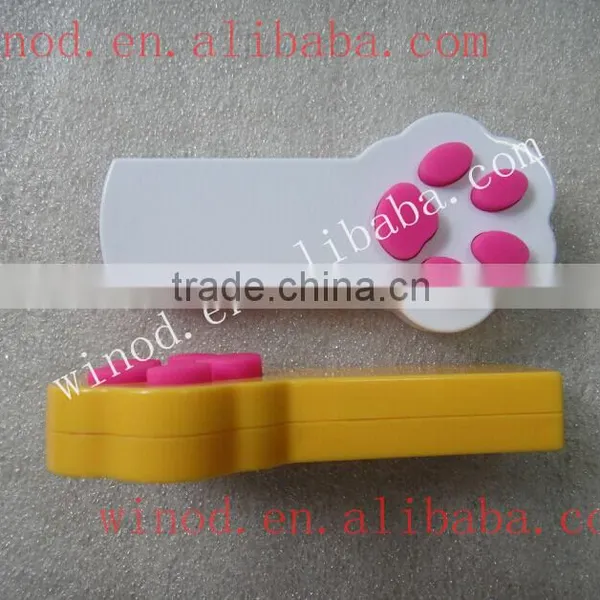 Winod- Free Sample for Funny Paw Shape Cat Laser Toys With Blister Card / Opp Bag Packing photo-5