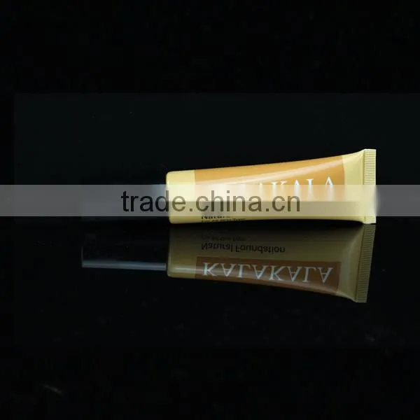 30ml cosmetic plastic packing tube for BB cream with airless pump
