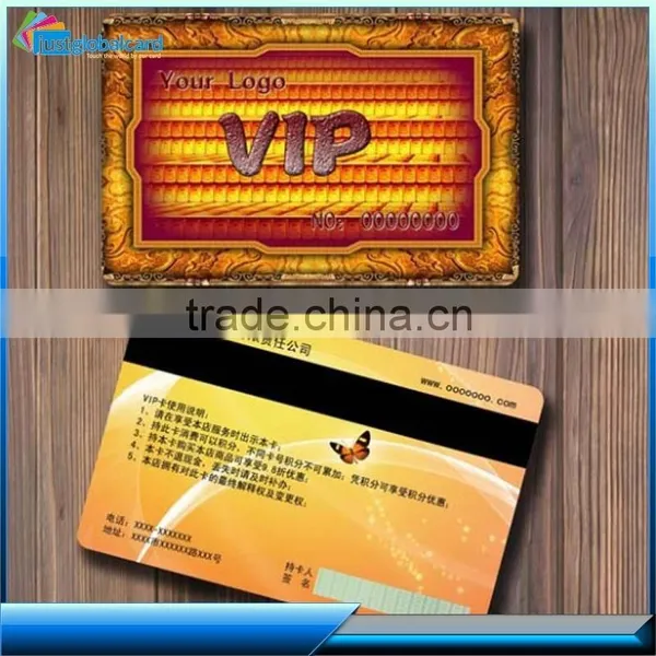Contactless or Contact RFID PVC Card RFID Ticket
