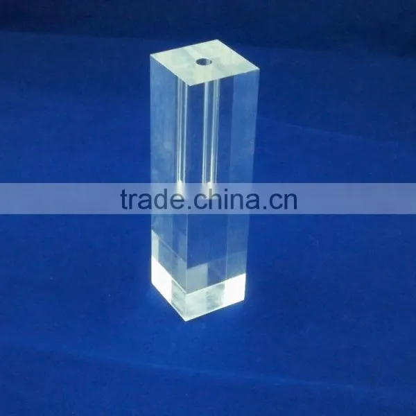Flower Vase Insert of Hollow Acrylic Block photo-3
