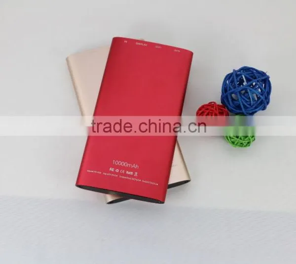 2016 New Design OEM Metal Phone Power Bank 10000mAh photo-5