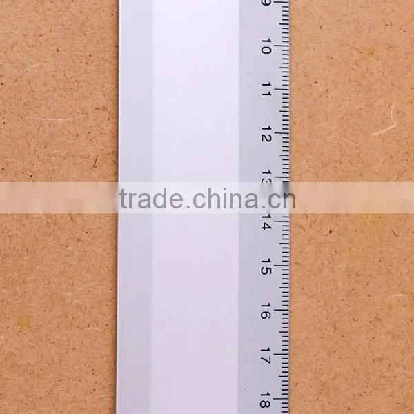Silver Non-slip Ruler/straight Edge Aluminum Ruler photo-2