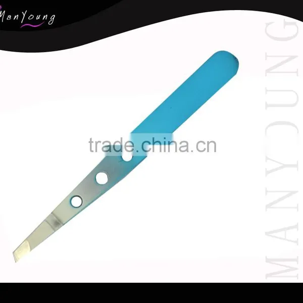 High Quality Stainless Steel Printed Cute Eyebrow Tweezers