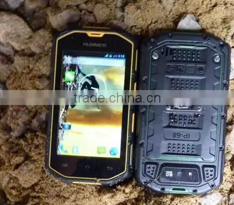 Rugged Phone IP68 Hummer H5 4.0" Capacitive Screen 512M/4G Mobile Phone Hummer H5 3G photo-5