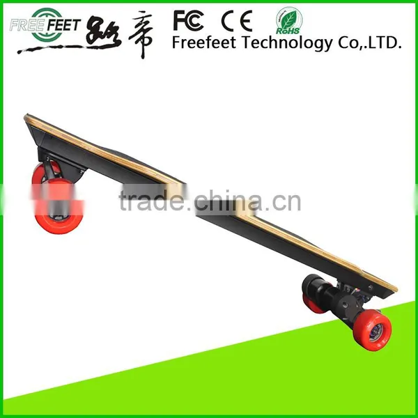 8800mAh 20-30km Range Per Charge Electronic Longboard Scooter PU Wheel Electric Skateboard Factory Wholesale photo-2