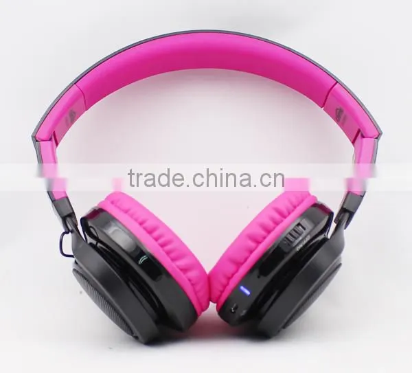 2015 Bluetooth Wireless Headphone With Volumn and Track Control and Led Light photo-3
