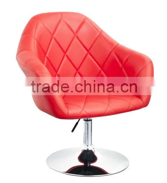 LS-11063 short leisure Chair from China with big base and swivel