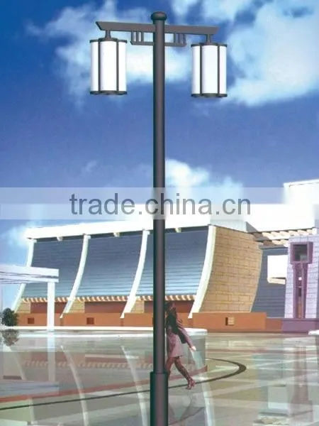 High Quality Galvanized Fashional Decorative Garden Lighting Pole 3m photo-4