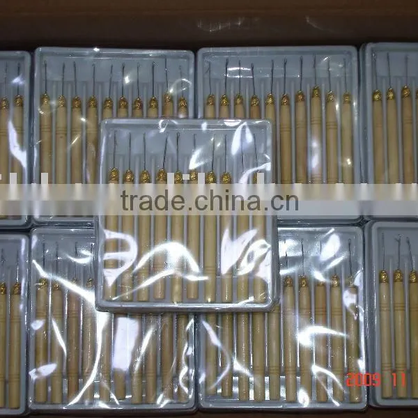 Hair Extension Tools-Wooden Pulling Needle