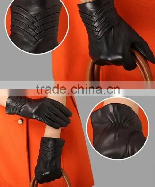 Women Thin Leather Gloves Online Shop China Female Leather Gloves Online Shop photo-6