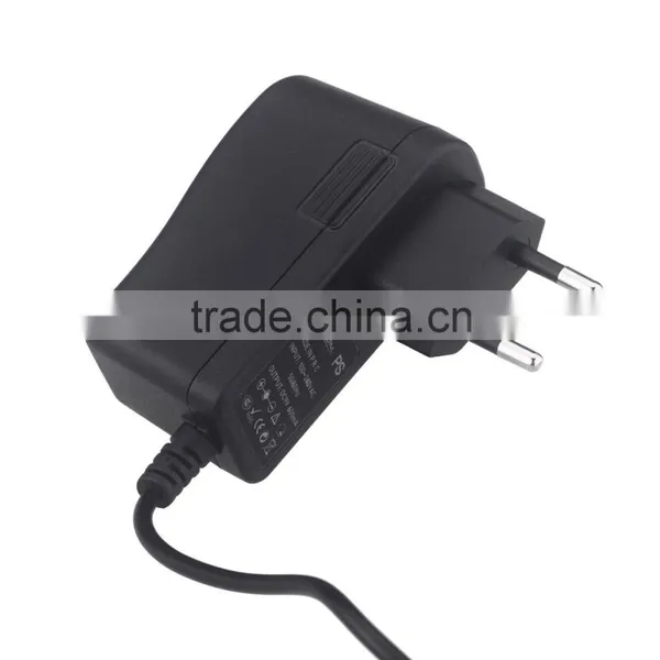 Power Adapter Input 100-240V Output 9V 600mA for Most Electric Guitar Effect Pedals EU Plug Black photo-4