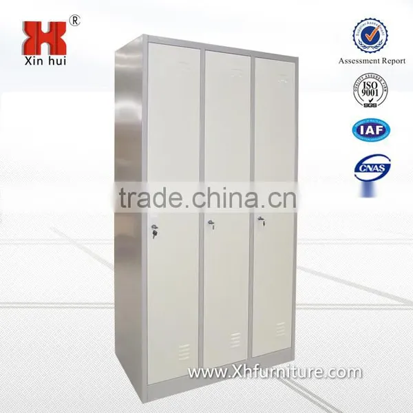 New Style 3 Door Metal Almirah Cabinet/Modern Steel Almirah Cabinets photo-3