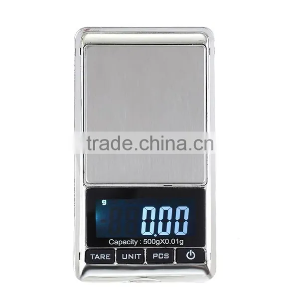 Hot Selling 500g/0.01g Digital Pocket Scale With Backlight photo-2