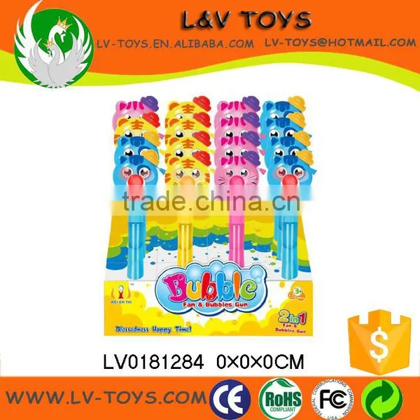 Lovely Bubble Wand Pull Line Fan Summer Toys photo-6