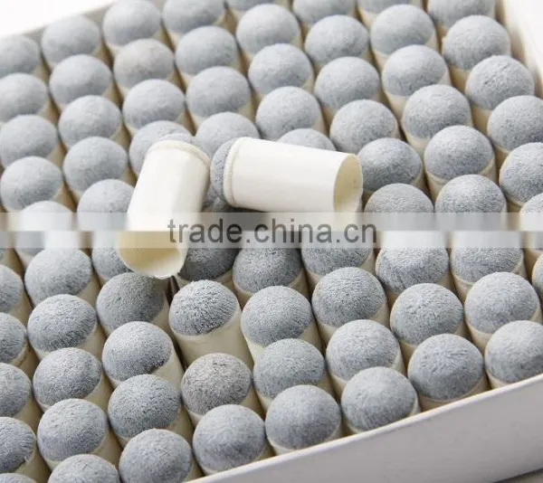 Wholesale 100 Pcs Push on Snooker Billiard Pool Cue Tips 10mm photo-3