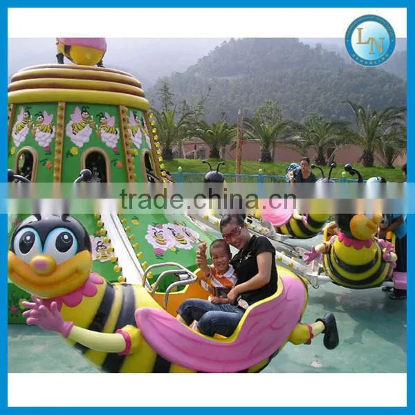 China Manufacturing Funfair Fiberglass Rides! Amusement Rotating Bee Ridess photo-3