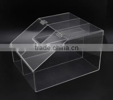 2.5 Gallon Acrylic Candy Bin, 2 Compartments, Scoop Holder(CB-B-0197) photo-2