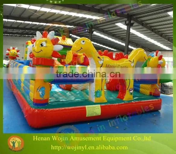 Cartoon Painted Inflatable Bouncer/inflatable Jumping House/new Style Inflatable Jumper Fun City photo-3