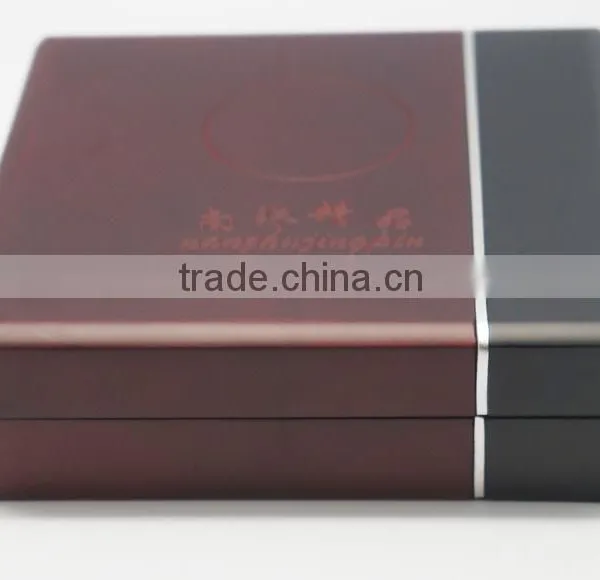 Fashion High End Logo Print Wooden Gift Boxes Wooden Jewelry Boxes for Unique Jewelry Packaging