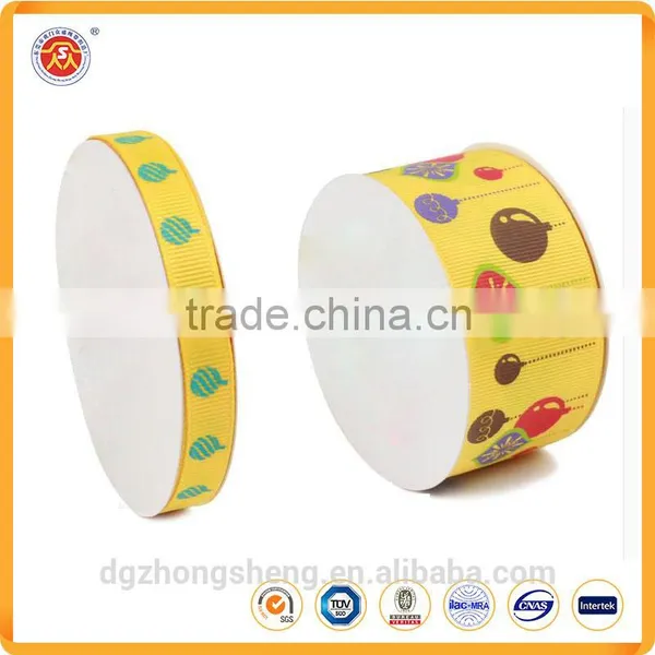 2016 Wholesale High Quality Decorative Print Silk Gift Ribbons photo-3
