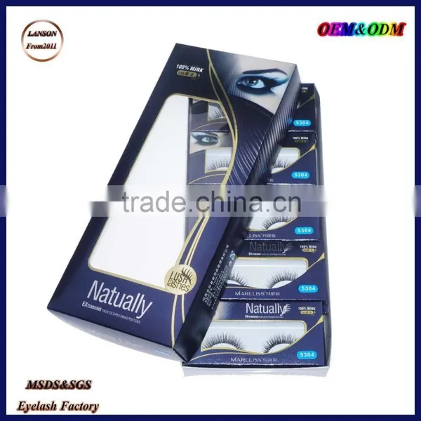 Private Label Mink Eyelashes 3d Mink Lashes,5304 3d Custom Lashes Packaging Mink Lashes photo-5