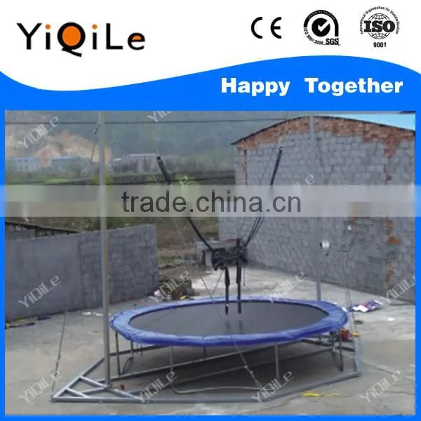 Bungy Trampoline Children Bungee Jumping Equipment Aquatic Trampoline