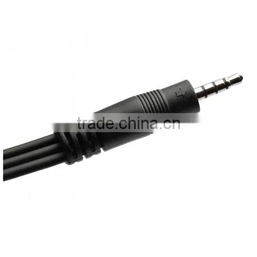 Original Xiaomi AV Cable 3.5mm to RCA 1.5m Black Audio Video Cable for Xiaomi Mi TV Box 3 photo-3