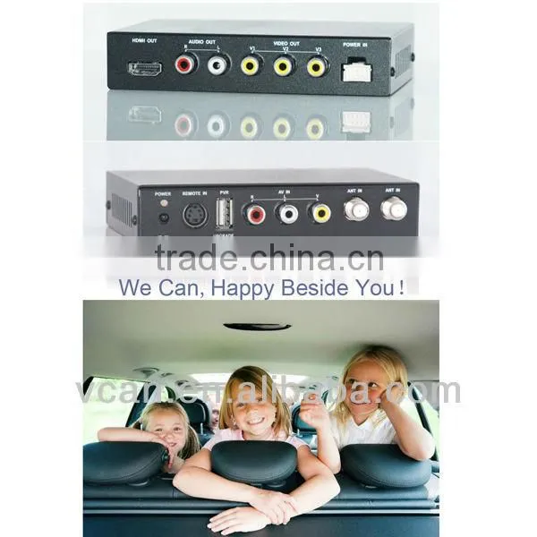 DVB-T2100HD Car DVB-T Digital Cable tv Set Top Box Antenna MPEG4 PVR USB Record High Speed photo-4