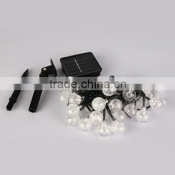 Christmas New Solar Bubble Ball Lamp String Rechargeable 30LED Christmas Lights photo-6