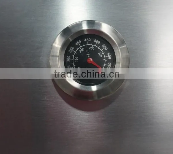 3 BURNERS STAINLESS GAS GRILL BBQ photo-4